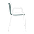 Catifa 46 0251 Armchair Bicolour Frame White